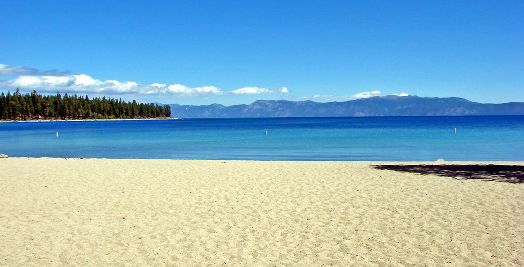 Bliss Beach on Lake Tahoe at D.L. Bliss State Park, California