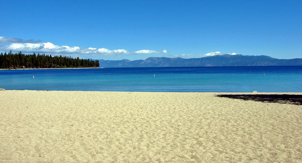 Bliss Beach Blues on Lake Tahoe at D.L. Bliss State Park, California